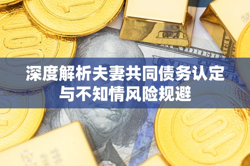 北京深度解析夫妻共同债务认定与不知情风险规避